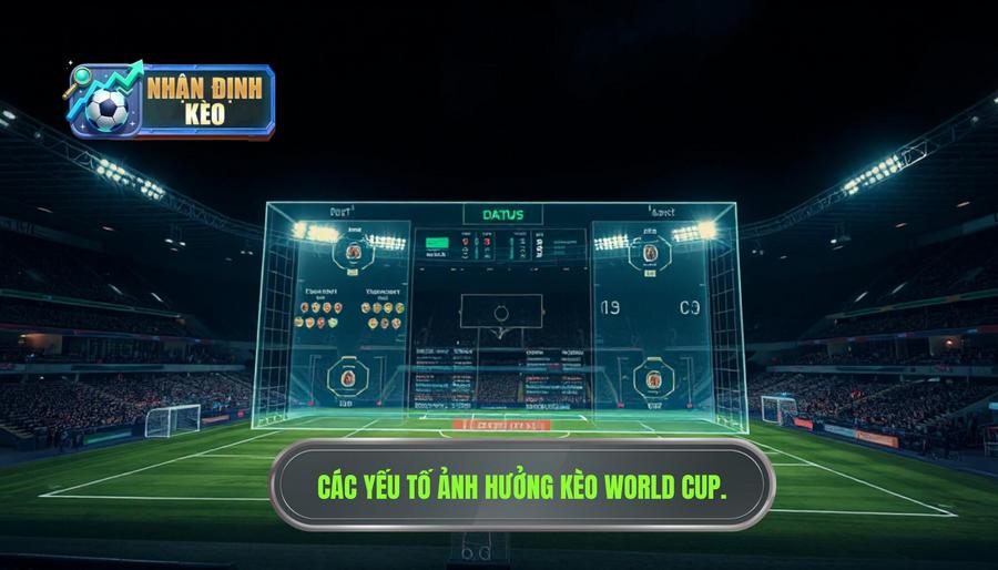 3. Những yếu tố ảnh hưởng trực tiếp đến kèo World Cup tối nay 3. Những yếu tố ảnh hưởng trực tiếp đến kèo World Cup tối nay